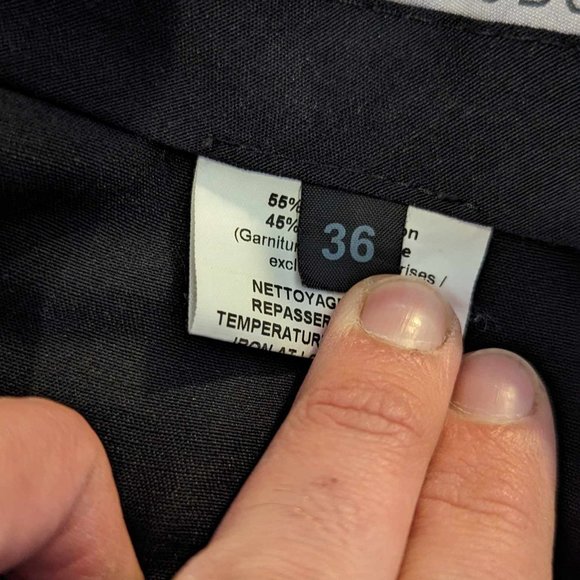 PHILIPPE DUBUC - Green zipped cuff suit - Sz 44 Pants Sz 36 - Picture 15 of 15